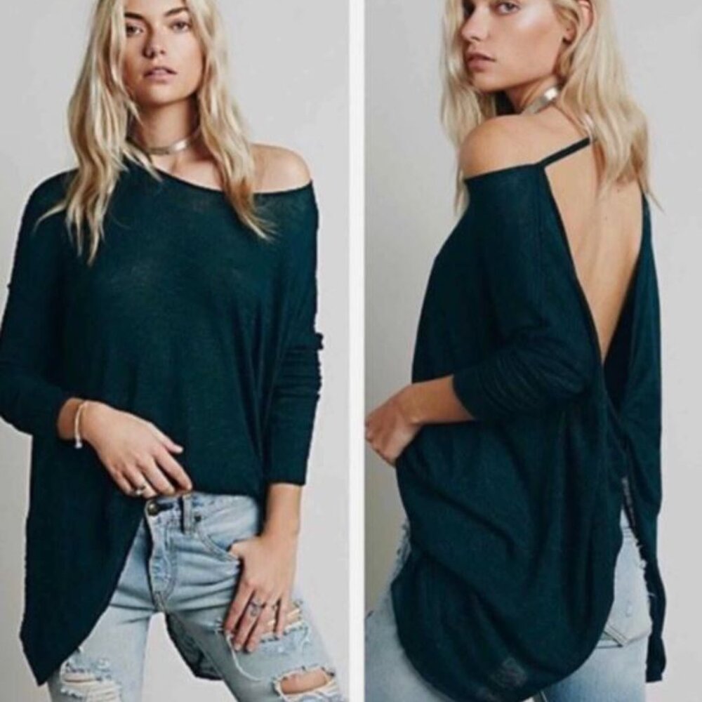 We the Free People Chasing You Hacci Sweater XSmall